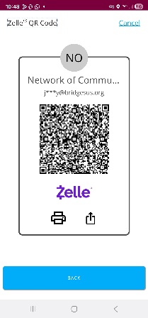Donation QR code
