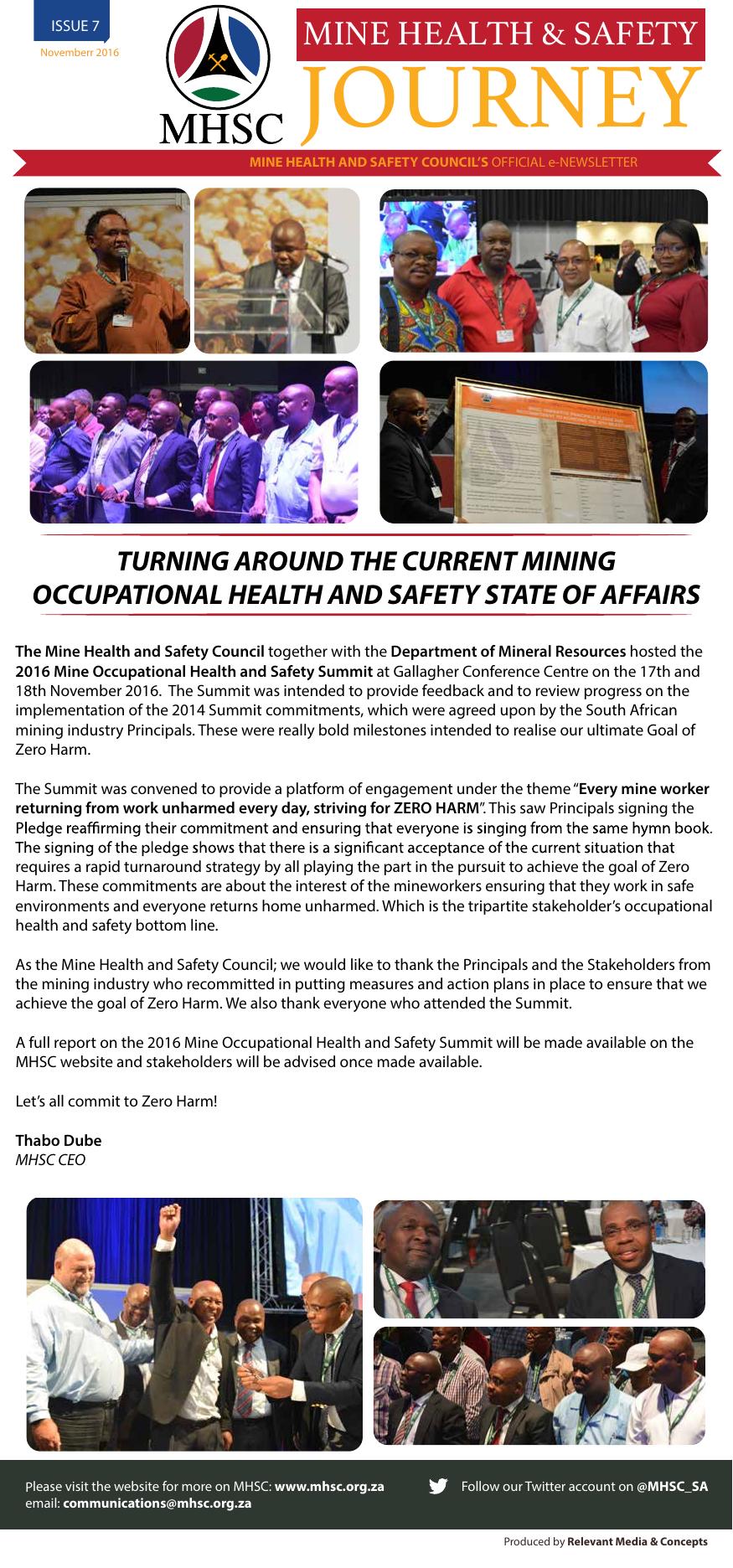 Mine Health & Safety Summit